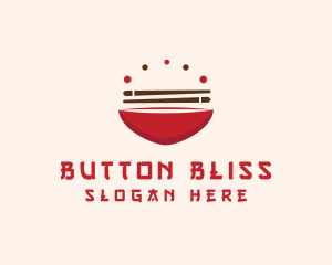 Asian Food Bowl Restaurant logo design