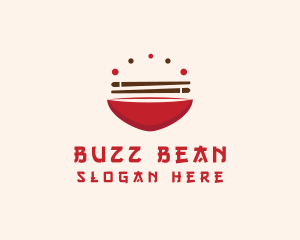 Asian Food Bowl Restaurant logo design