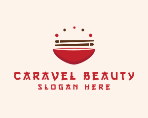 Asian Food Bowl Restaurant logo design