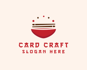 Asian Food Bowl Restaurant logo design