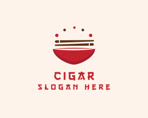 Asian Food Bowl Restaurant logo design