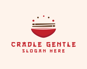 Asian Food Bowl Restaurant logo design