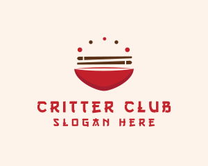 Asian Food Bowl Restaurant logo design