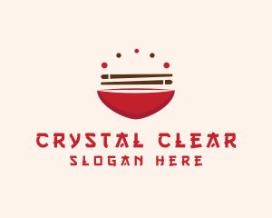 Asian Food Bowl Restaurant logo design