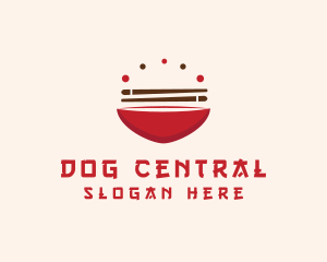 Asian Food Bowl Restaurant logo design