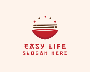 Asian Food Bowl Restaurant logo design