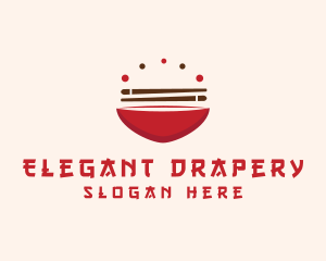 Asian Food Bowl Restaurant logo design