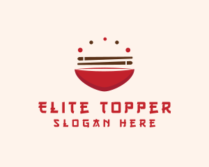 Asian Food Bowl Restaurant logo design