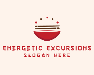 Asian Food Bowl Restaurant logo design