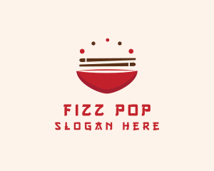 Asian Food Bowl Restaurant logo design