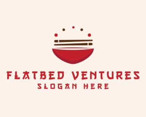 Asian Food Bowl Restaurant logo design