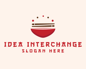 Asian Food Bowl Restaurant logo design