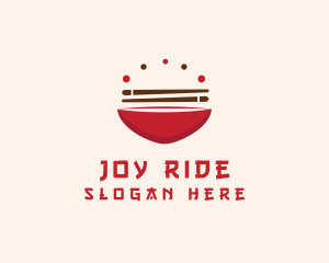 Asian Food Bowl Restaurant logo design