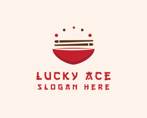 Asian Food Bowl Restaurant logo design