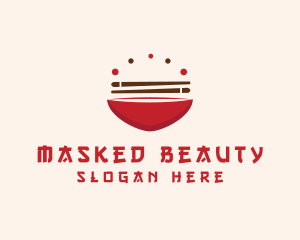 Asian Food Bowl Restaurant logo design