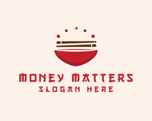 Asian Food Bowl Restaurant logo design