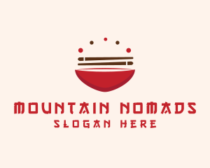 Asian Food Bowl Restaurant logo design