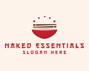 Asian Food Bowl Restaurant logo design