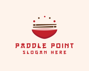 Asian Food Bowl Restaurant logo design