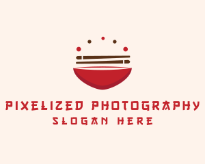 Asian Food Bowl Restaurant logo design