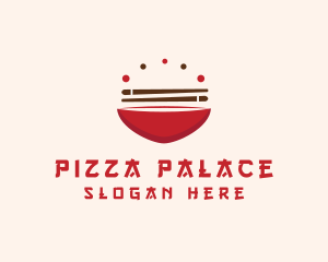 Asian Food Bowl Restaurant logo design