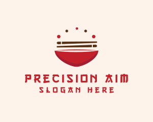 Asian Food Bowl Restaurant logo design