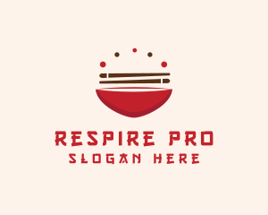 Asian Food Bowl Restaurant logo design