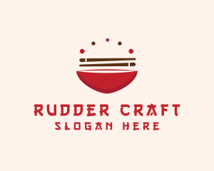 Asian Food Bowl Restaurant logo design