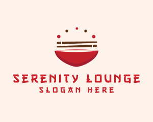 Asian Food Bowl Restaurant logo design