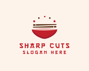 Asian Food Bowl Restaurant logo design