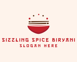 Asian Food Bowl Restaurant logo design