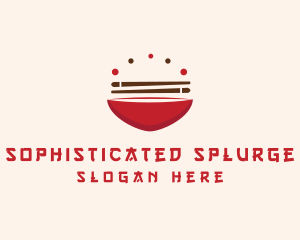 Asian Food Bowl Restaurant logo design