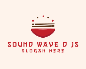 Asian Food Bowl Restaurant logo design