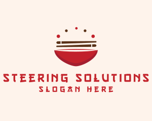 Asian Food Bowl Restaurant logo design