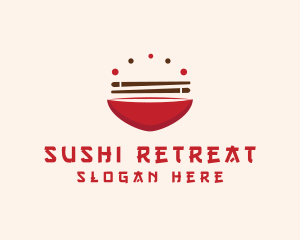 Asian Food Bowl Restaurant logo design