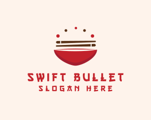 Asian Food Bowl Restaurant logo design