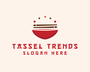 Asian Food Bowl Restaurant logo design