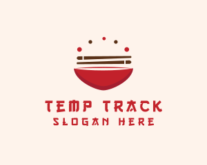 Asian Food Bowl Restaurant logo design