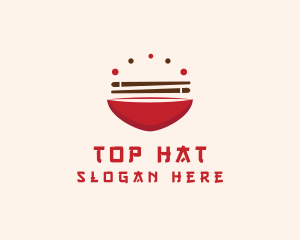 Asian Food Bowl Restaurant logo design