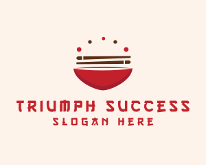 Asian Food Bowl Restaurant logo design