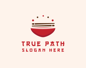 Asian Food Bowl Restaurant logo design