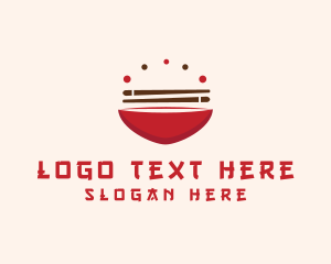 Food - Asian Food Bowl Restaurant logo design