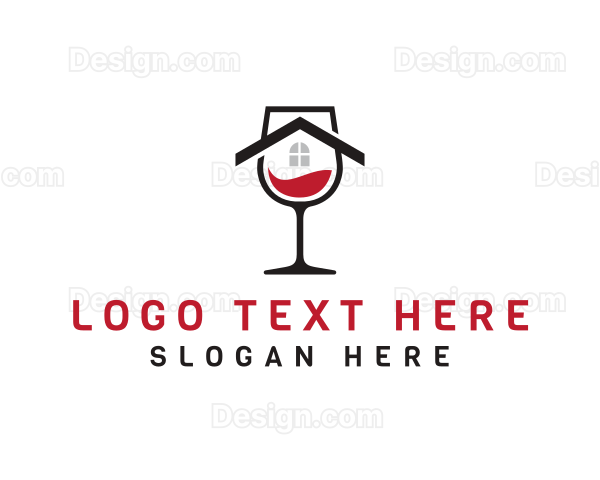 Wine Glass House Logo