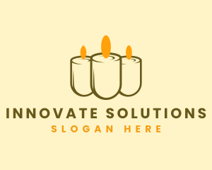 Relaxing Candle Light Logo