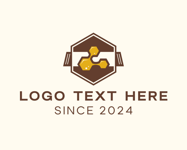 Honeycomb logo example 3