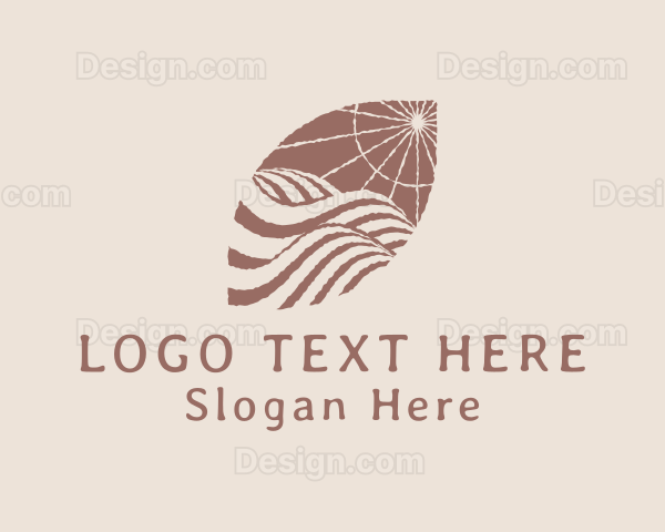 Rustic Lawn Field Logo