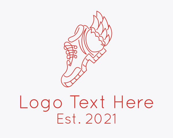 Shoes logo example 2