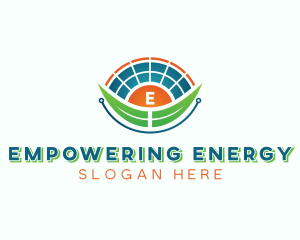 Solar Power Panel logo design