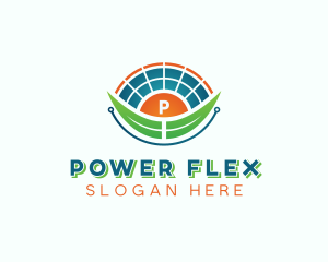 Solar Power Panel logo design