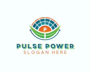 Solar Power Panel logo design